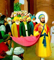 Guru Hargobind released from prison with 52 Kings